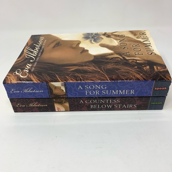 (2) A Countess Below Stairs and A Song For Summer by Eva Ibbotson Historical YA - Picture 1 of 10